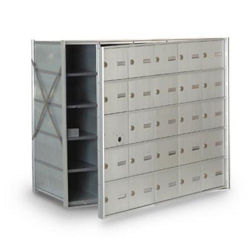 CAD Drawings American Postal Manufacturing Co. Front Loading 24-Door Horizontal Mailbox